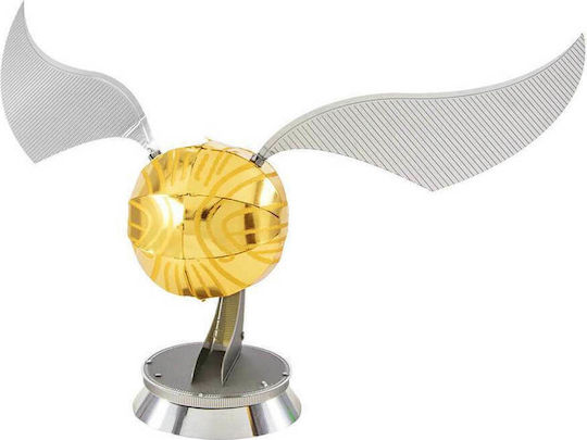 Fascinations Earth - Harry Potter: Golden Snitch Model Kit Metal Modeling Figure Gold 12.5x8.6x7.1cm.