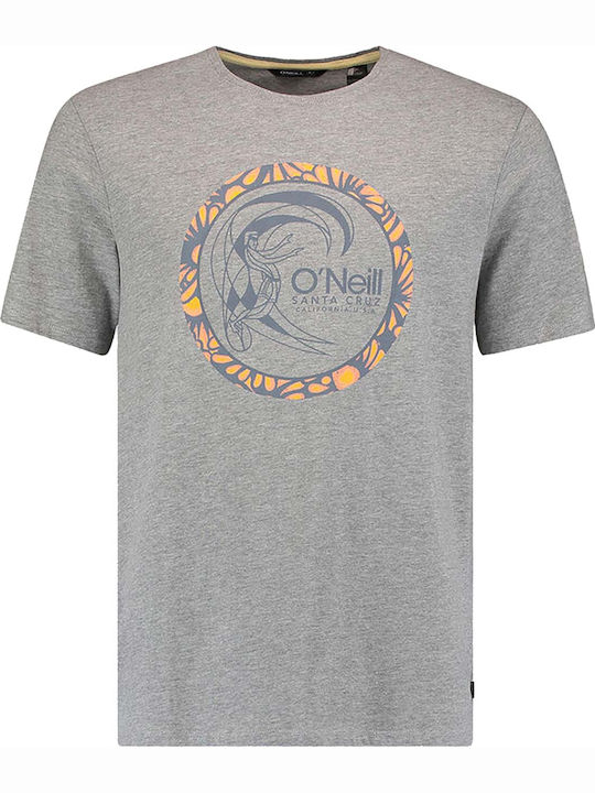 O'neill Circle Surfer Men's Short Sleeve T-shirt Gray