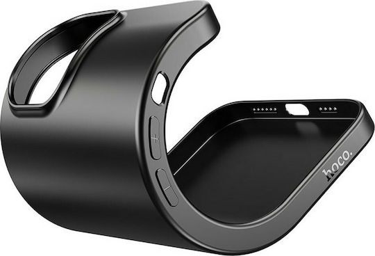 Hoco Fascination Back Cover Silicone Black (iPhone 12 mini)