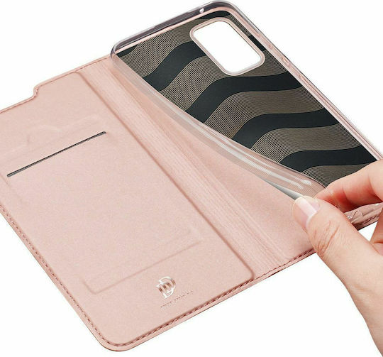 Dux Ducis Skin Pro Book Δερματίνης Ροζ Χρυσό (Galaxy A52)
