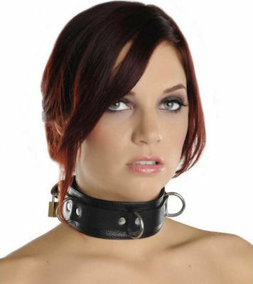 XR Strict Leather Deluxe Collar in Schwarz Farbe