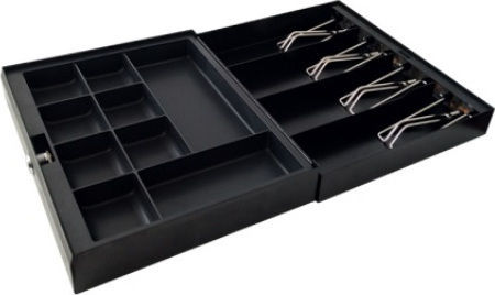 TE Tameiaki Express Cash Drawer with 8 Coin Slots and 5 Slots for Bills 30x24.5x9.2cm