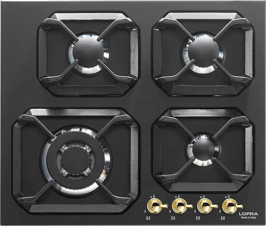 Lofra Gas Cooktop Autonomous 59.8x50.8εκ.