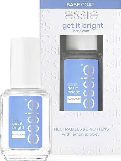 Essie Get It Bright Base Coat για Απλά Βερνίκια 13.5ml