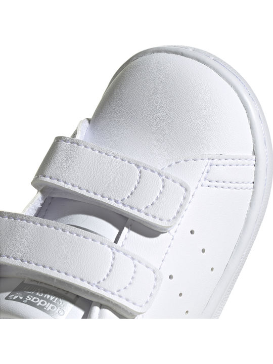 Stan Smith Stan Smith CF I Kids Sneakers with Scratch Cloud White / Silver Metallic