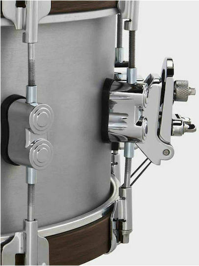 DW Drums Ταμπούρο Μεταλλικό PDP Concept Alu Snare 14" x 5" Λευκό