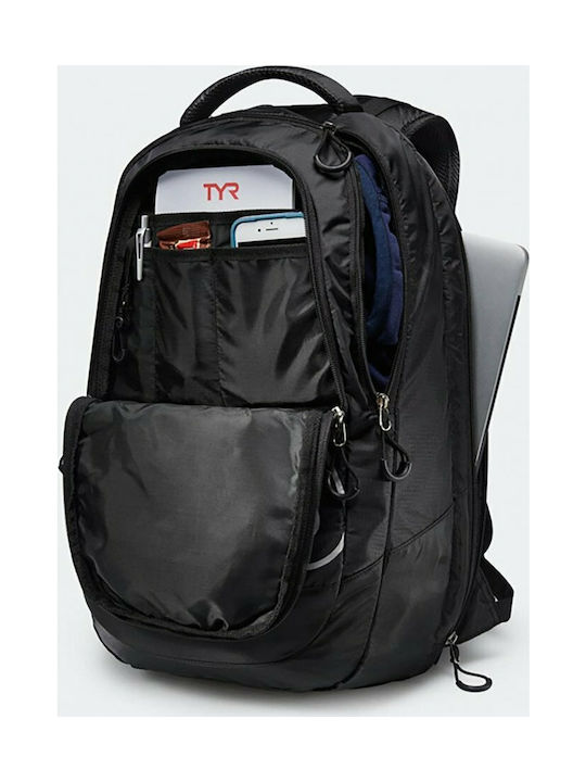 Tyr Unisex Τσάντα Πλάτης Κολυμβητηρίου Μαύρη
