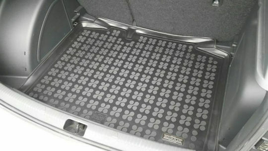 Rezaw Plast Trunk Mat Tray Type for Skoda Rapid 2013 Black