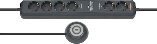 Brennenstuhl Eco-Line 6 Power Strip 6 Positions with Switch and Cable 1.5m