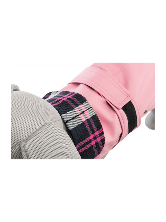 Trixie Paris Waterproof Dog Coat Pink 30 x 30-38 x 22-36cm