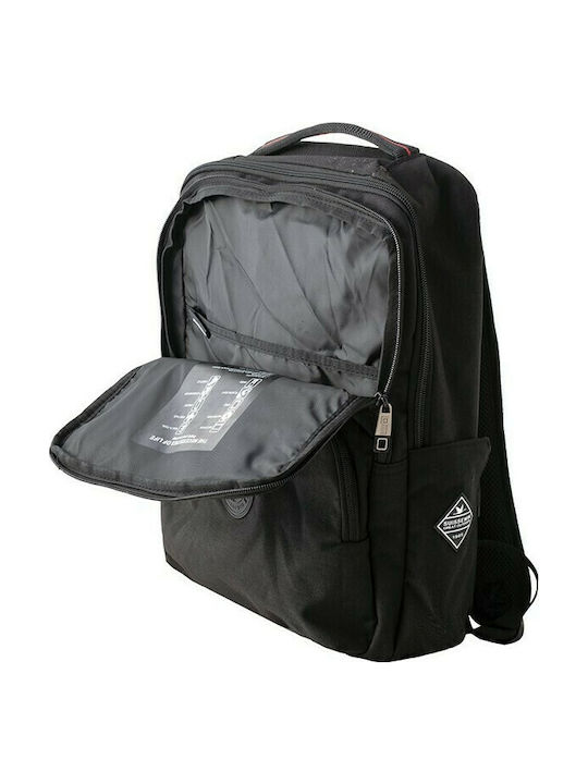 Suissewin Backpack Αδιάβροχο Μαύρο