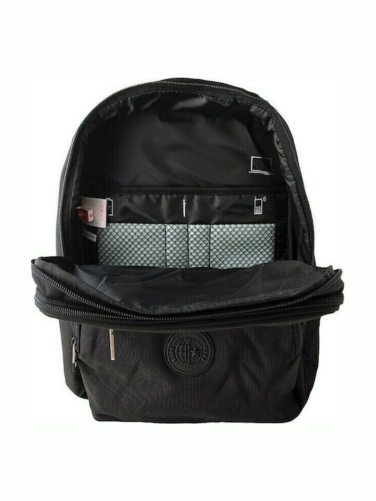 Suissewin Backpack Αδιάβροχο Μαύρο