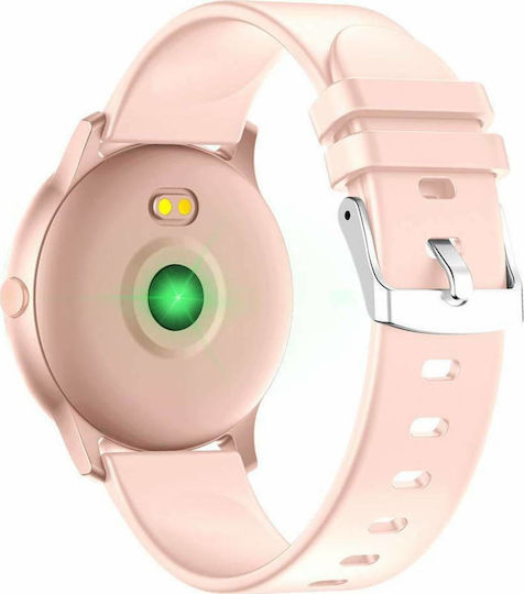 Daniel Klein KW19 Smartwatch with Heart Rate Monitor (Pink)