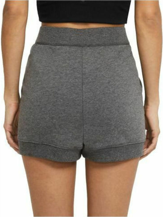 Nike Yoga French Terry Women's Sporty Shorts Gray