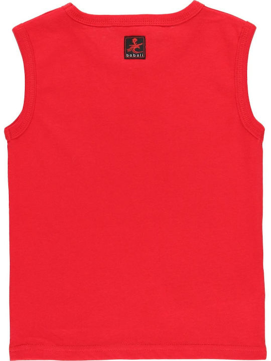 Boboli Kids Blouse Sleeveless Red