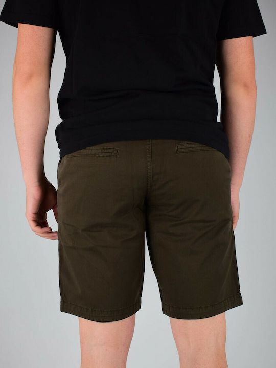 Hugo Boss Men's Shorts Chino Brown