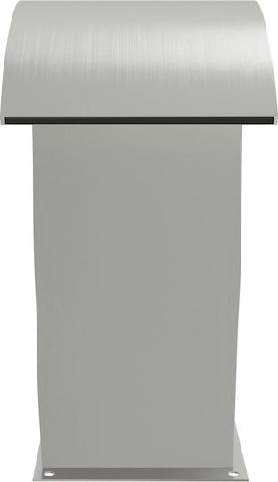 vidaXL Pool Waterfall made of Stainless Steel 70x30x60cm Silver