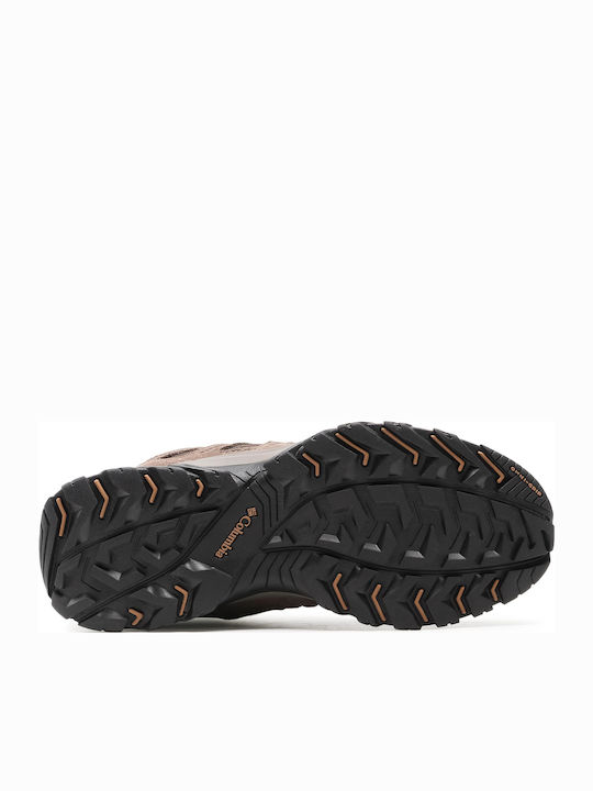 Columbia Redmond III Mid Ανδρικά Ορειβατικά Μποτάκια Αδιάβροχα Cordovan / Elk
