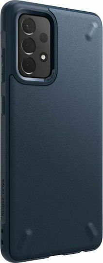 Ringke Onyx Back Cover Plastic / Silicon Albastru marin (Galaxy A72)