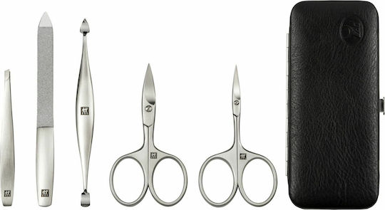 Zwilling J.A. Henckels Yak leather case black 5τμχ