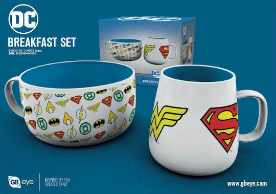 GB eye Dc Comics Κούπα Κεραμική Πολύχρωμη 2τμχ GB eye Dc Comics Κούπα Κεραμική Πολύχρωμη 2τμχ