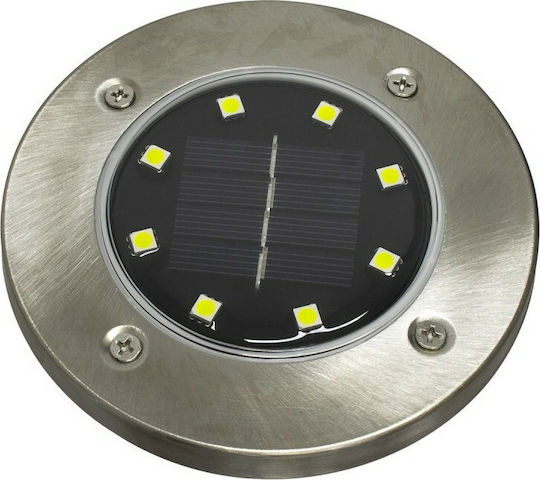 GloboStar Spiked Solar Light 3W 200lm Cold White 6000K with Photocell IP65