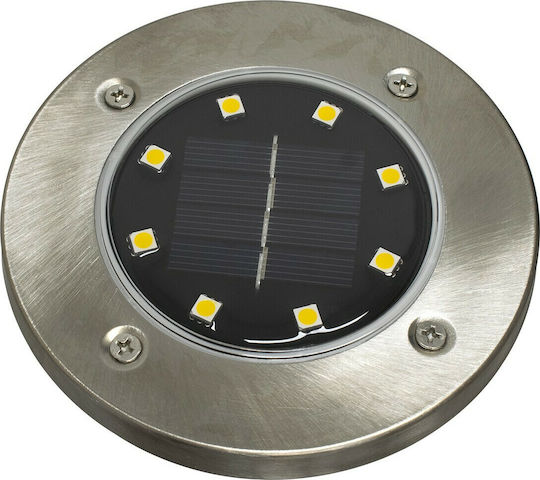 GloboStar Spiked Solar Light 3W 170lm Warm White 3000K with Photocell IP65