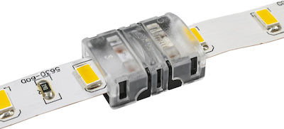 GloboStar Connector Strip To Strip για Ένωση 2 Μονόχρωμων Ταινιών LED Πλάτους 10mm 70717