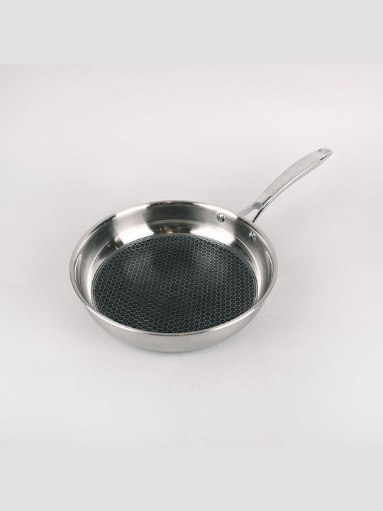 Maestro Tigaie din Oțel Inoxidabil cu Strat Antiaderent 28cm