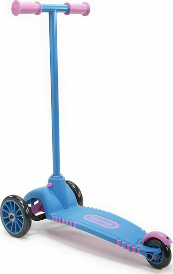 Little Tikes Kids Scooter Lean to Turn 3-Wheel Light Blue