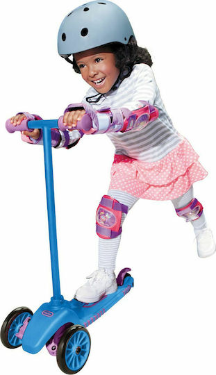 Little Tikes Kids Scooter Lean to Turn 3-Wheel Light Blue