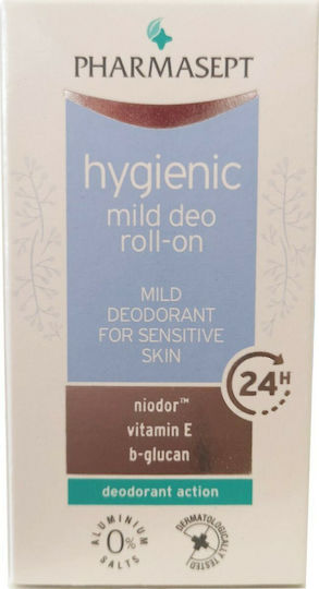 Pharmasept Hygienic Mild Дезодорант 24h Рол-он Без алуминий 50ml
