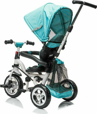 Fun Baby Bicicletă Triciclu pentru Copii Pliabil cu Cort, Spațiu de Depozitare & Mâner Părintesc pentru 18+ luni Albastru