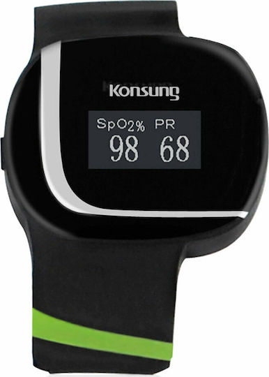 Mobiak W01LT Pulsoximeter Handgelenk Für Kinder mit Bluetooth Schwarz