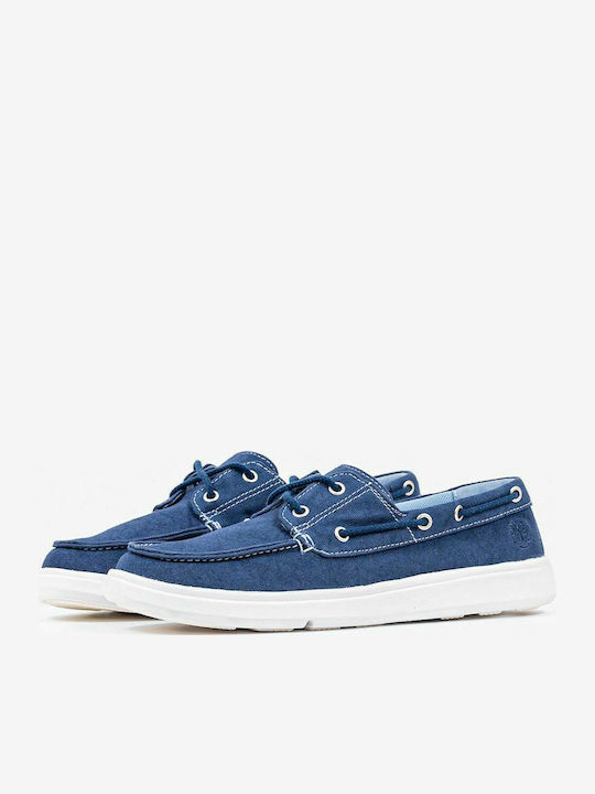 Timberland Ανδρικά Boat Shoes σε Μπλε Χρώμα
