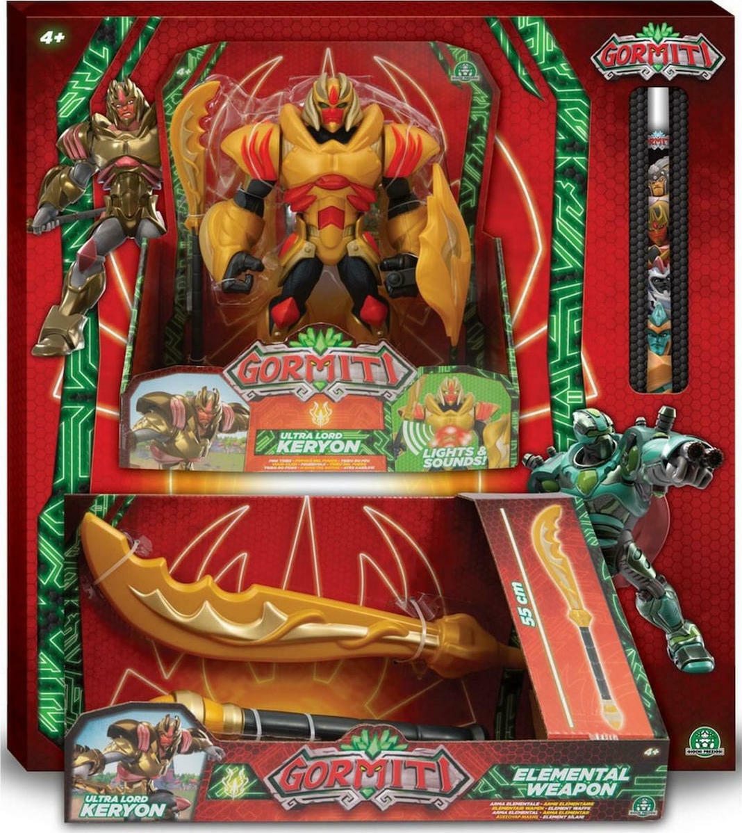 Easter Candle with Toy Gormiti S2 Big Ultra Keryon GRE04311 for 4+