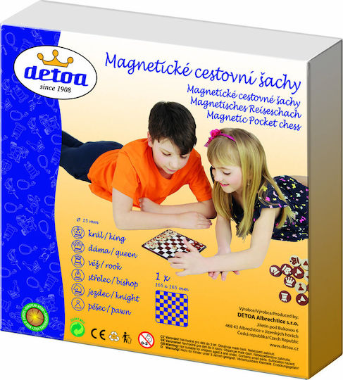 Detoa Магнитен Шах с Фигури 16.5x16.5см