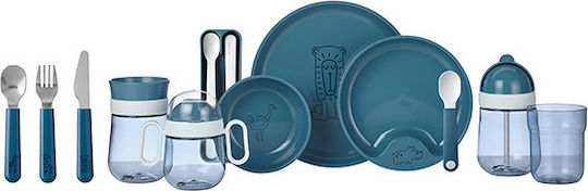 Mepal Kleinkinderbecher Mepal aus Plastik Blau 300ml für 9m+m+