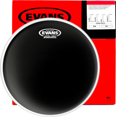 Evans 10" Hydraulic Drumhead Black