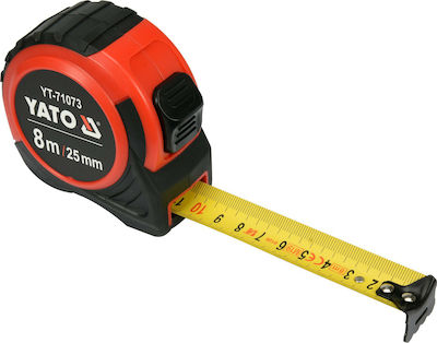 Yato Tape Measure with Auto-Rewind 25mm x 8m