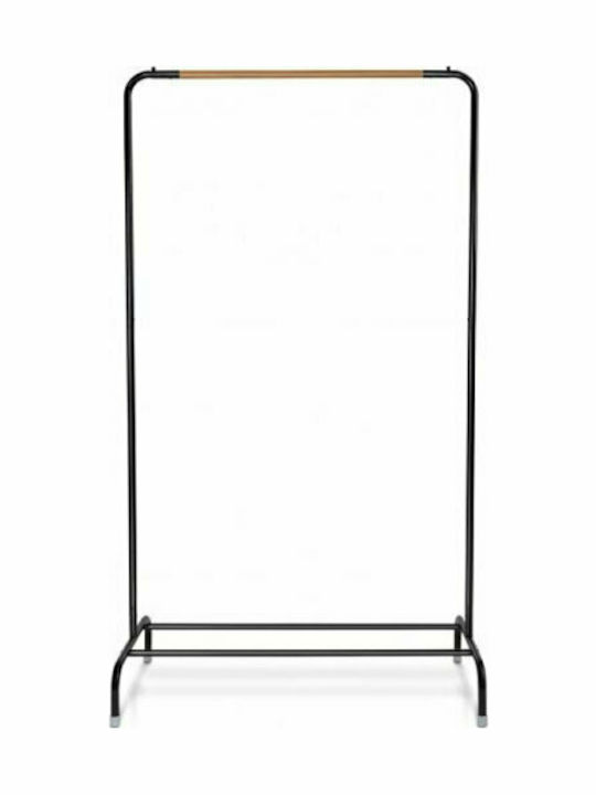 SPM Floor Garment Rack made of Metal Black 80x45x148cm