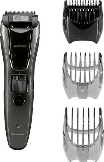 Panasonic Επαναφορτιζόμενη Κουρευτική Μηχανή Black ER-GB80-H503