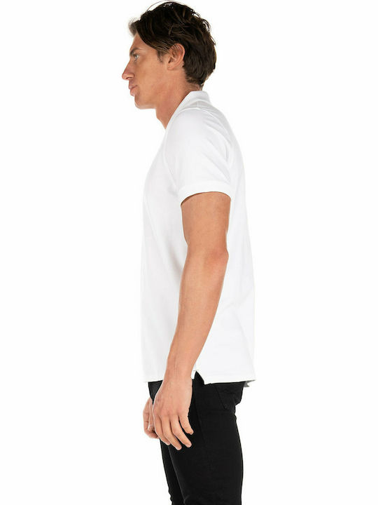 Selected Men's Short Sleeve Blouse Polo White