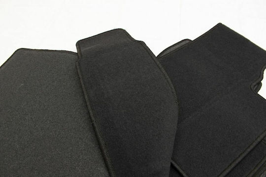 Petex Set Front and Back Car Mats 4 Pieces for Mazda 5 2005-2010 Black / Gray