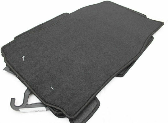 Petex Satz Vorder- und Hintermatten 4Stück aus Teppichboden für Honda Legende 1997-2006 Schwarz