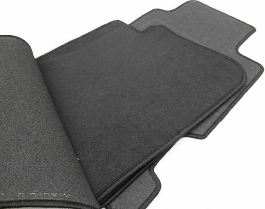 Petex Satz Vorder- und Hintermatten 4Stück aus Teppichboden für Honda Legende 1997-2006 Schwarz