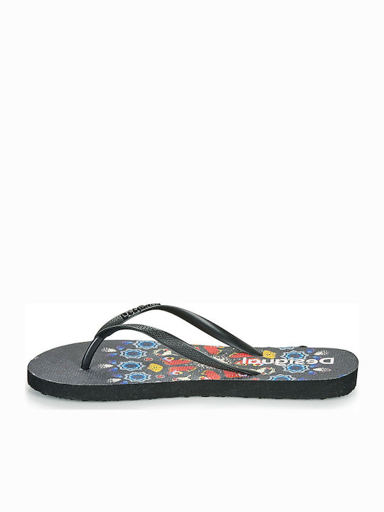 Butterfly Women's Flip Flops Navy Blue