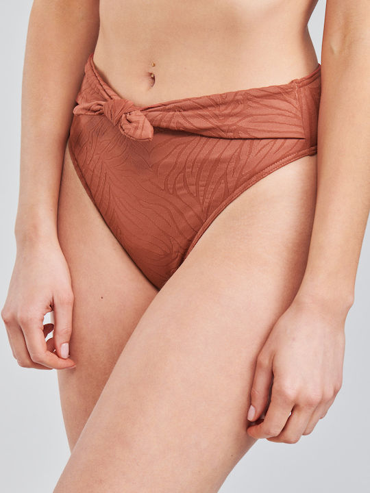 Bikini Set Triangle Top & Slip Bottom Wild Babe with Detachable & Adjustable Straps Bronze