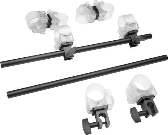 Nanlite Tube Holder Аксесоари за студио 2 пръчки, 4 щипки