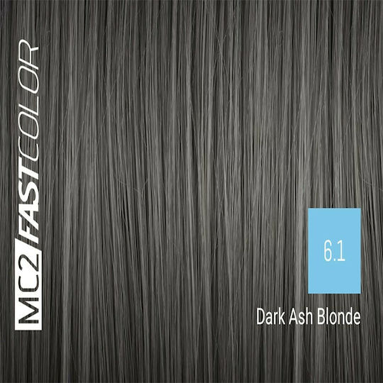 Sensus MC2 Fast Color Βαφή Μαλλιών Χωρίς Αμμωνία 6.1 Dark Ash Blonde 100ml